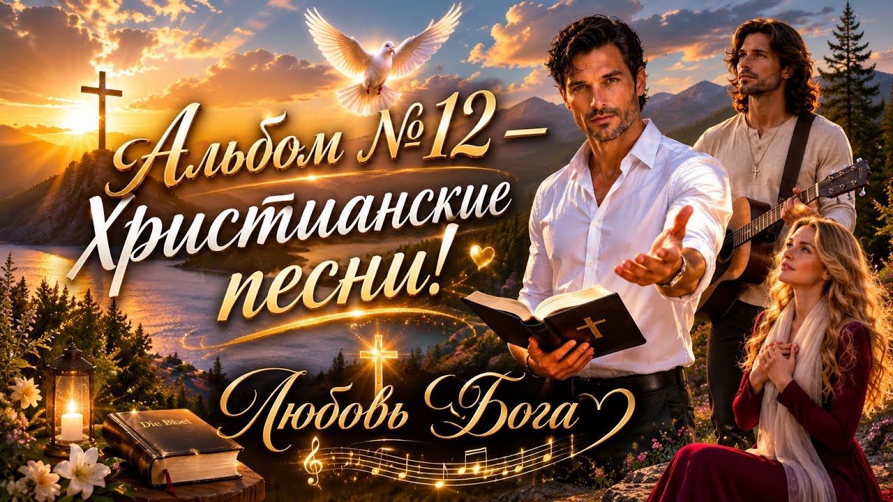 🎶Альбом №12  Христианские песни!🎶Автор слов: Елена Парипа✍️