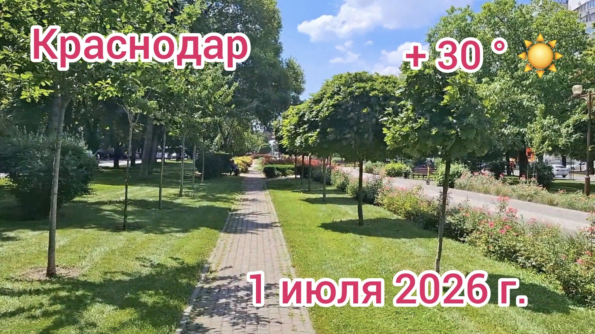 Краснодар - прогулка по городу - улица Красная - 1 июля 2026 г.