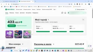 Скрытые тарифы Мегафон. Июль 2025