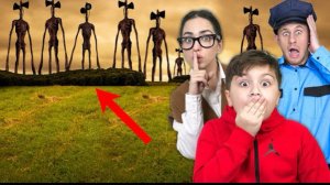🍿 Прятки от СИРЕНОГОЛОВОГО в Реальной Жизни **ЧАСТЬ 2** С ПОЛИЦЕЙСКИМ