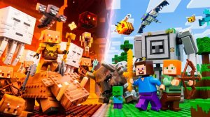 АРМИЯ ПИГЛИНОВ ПРОТИВ ПОТУСТОРОННЕГО МИРА ｜ Анимация Майнкрафт ｜ Стоп-кадр из Lego
