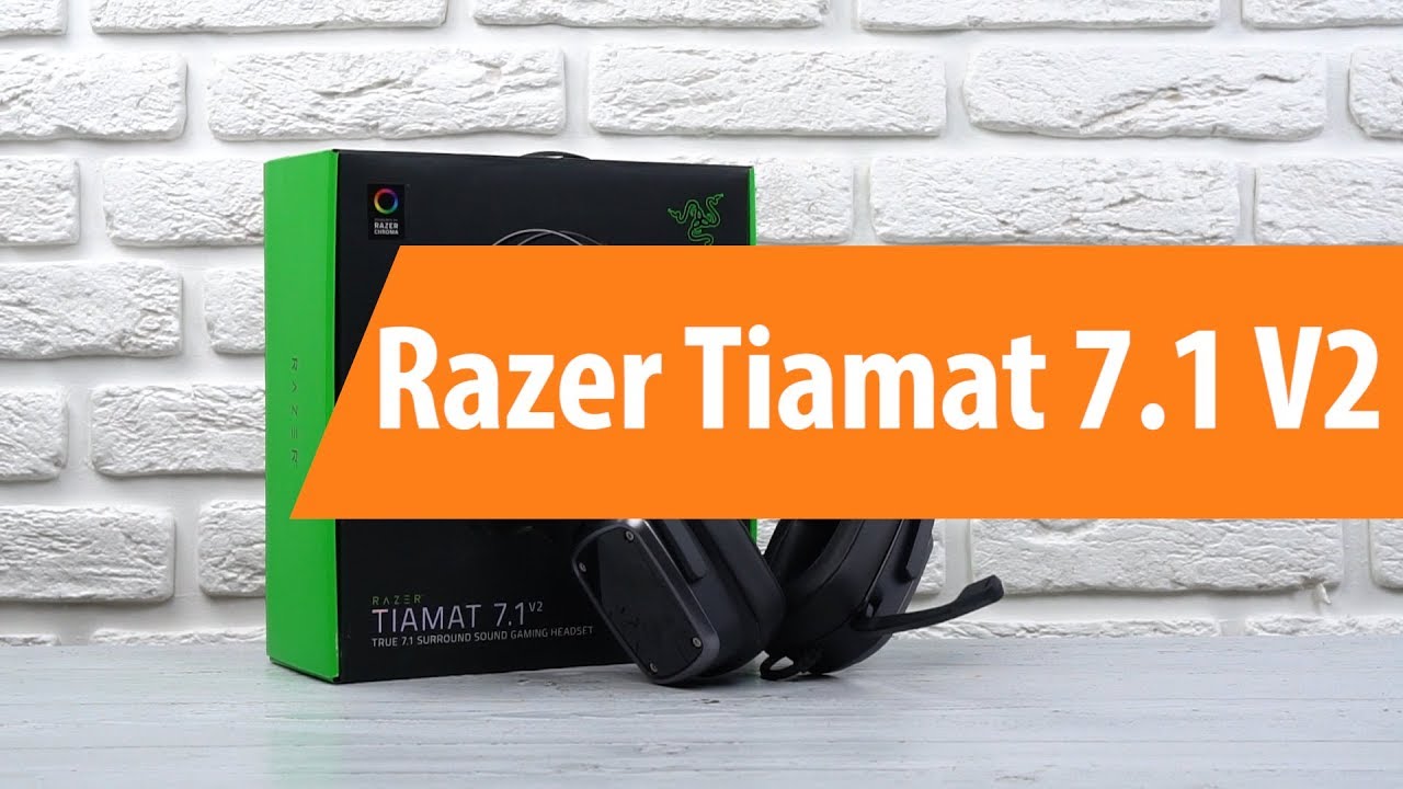 Распаковка наушников Razer Tiamat 7.1 V2 / Unboxing Razer Tiamat 7.1 V2 смотреть онлайн
