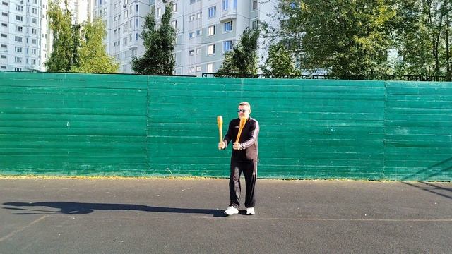 Упражнения с атлетической булавой весом 0.55 кг (5)