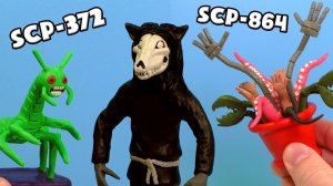 Мобильное приложение SCP-1471, Периферийный прыгун SCP-372, Таз людоед, SCP-864  Лепим из пластилина