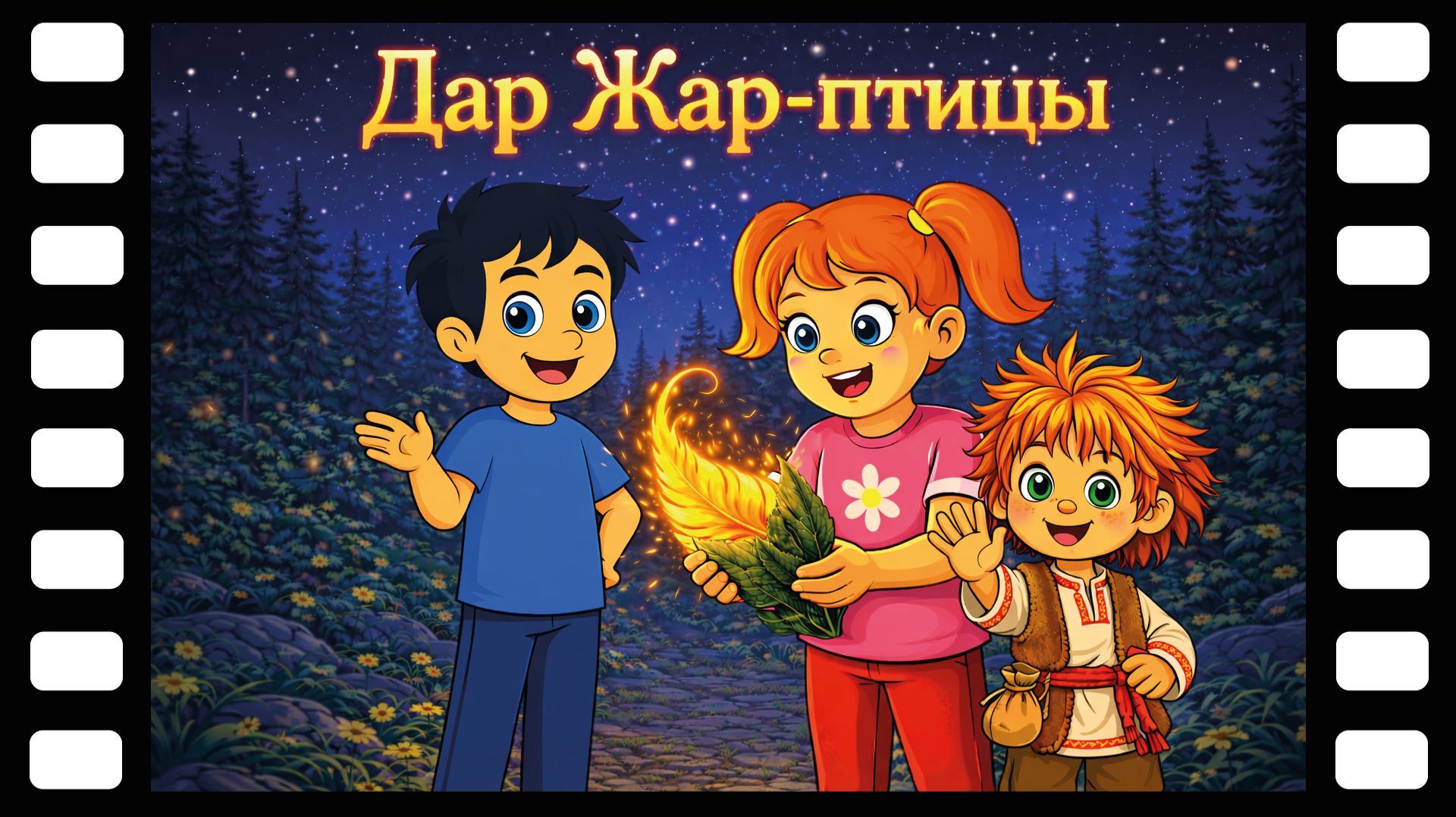 Дар Жар-птицы | Мультик-сказка для детей | Сказки ТракТЫРишкИ