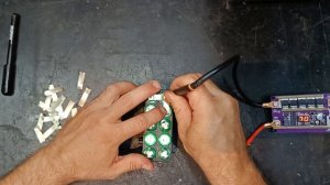 Перепаковка аккумулятора от шуруповерта makita (Китайский)