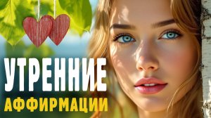УТРЕННЯЯ АФФИРМАЦИЯ ДЛЯ ЖЕНЩИН | Любовь, Благодарность и Сила Намерения | Создай Свой Лучший День 💖