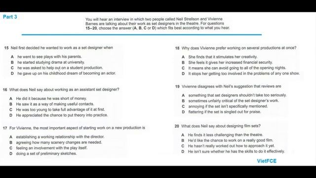 CAC listening practice 14 {Advanced C1} смотреть онлайн