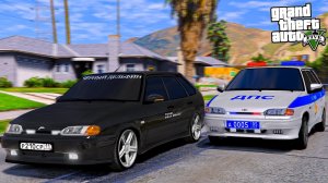 ОПЕРСКАЯ ЕЗДА В GTA 5 - СДЕЛАЛ ОПЕРСКИЙ ВАЗ 2114 И ПРАНКАНУЛ ДРУЗЕЙ! ДПС ПРАНК НАД САЙМОНОМ! 🌊ВОТЕР