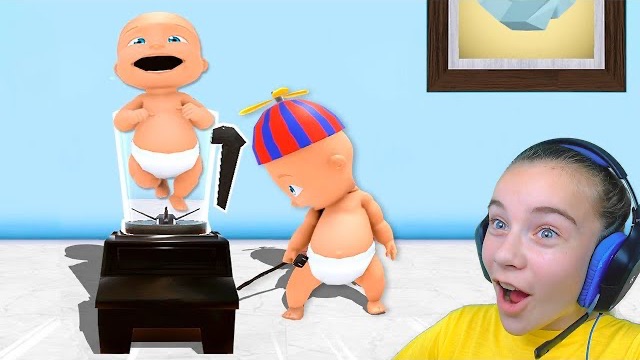 РЕБЕНОК в жёлтом НАШЕЛ БЛЕНДЕР! Who's Your Daddy?! смотреть онлайн