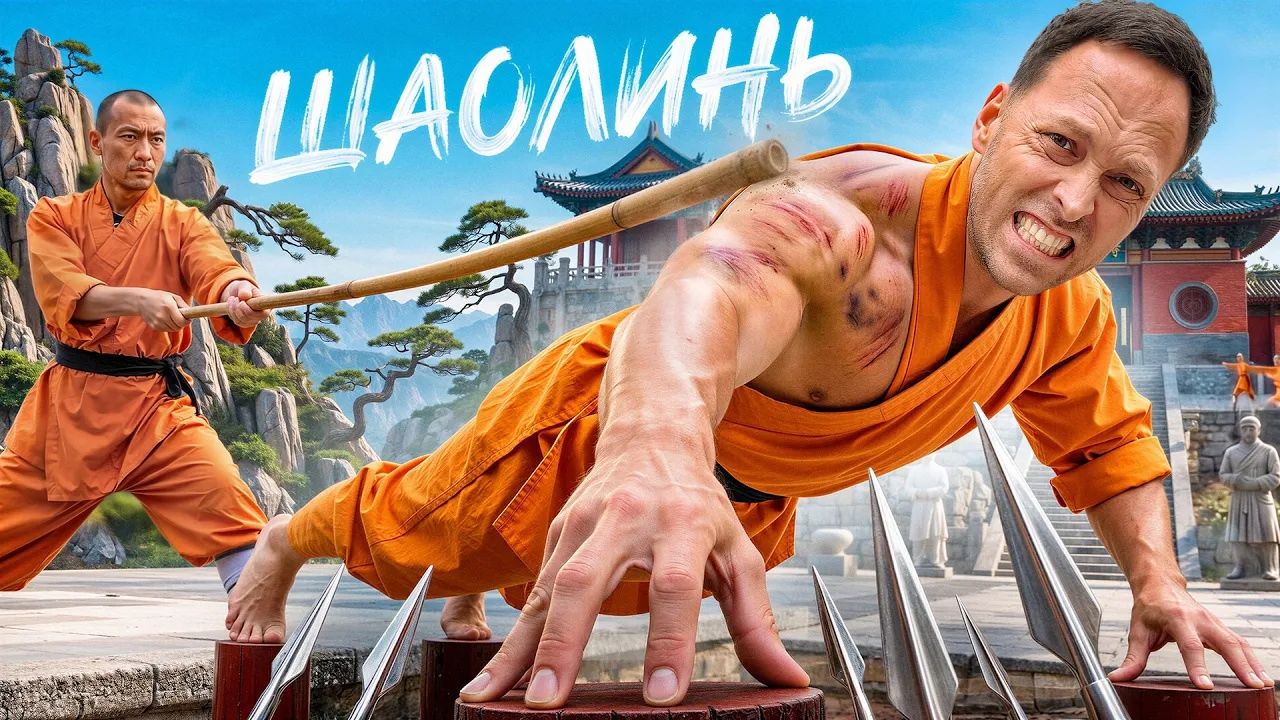 Самые Жестокие Испытания Кунг-Фу в Шаолинь! 48 Часов Живу Как Монах смотреть онлайн