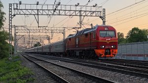 ЭП2К-175 с поездом №120 Белгород–Санкт-Петербург
