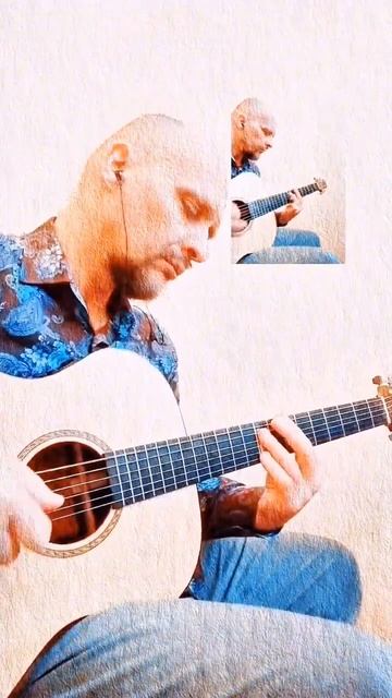 Фрагмент пьесы для гитары - Guitar piece fragment смотреть онлайн