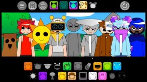 Incredibox - Sprunki Pyramixed New Cool Human (Мод)