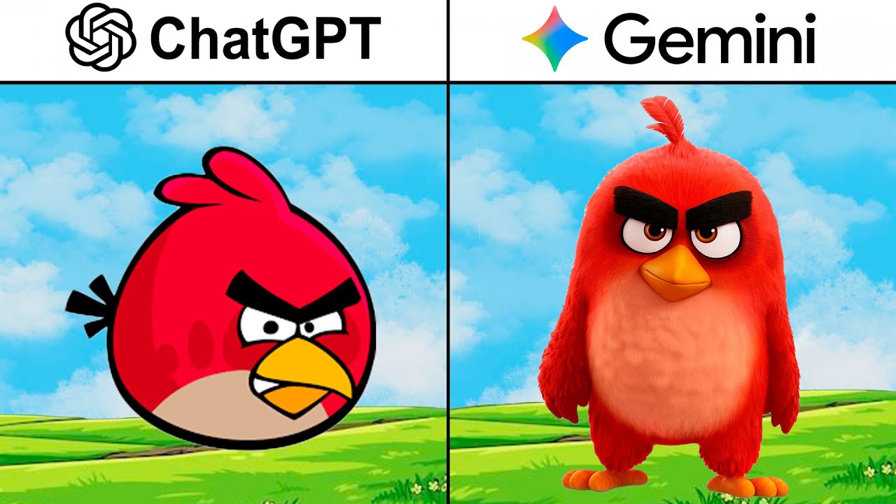 ИИ создал Angry Birds | ChatGPT vs Gemini vs Grok vs Deepseek vs Claude смотреть онлайн