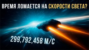 Что ПРОИСХОДИТ со  ВРЕМЕНЕМ на СКОРОСТИ СВЕТА | УЧЁНЫЕ НАШЛИ ОТВЕТ 💤Лекция  для сна 💤 СОН ЗА 5 МИНУТ