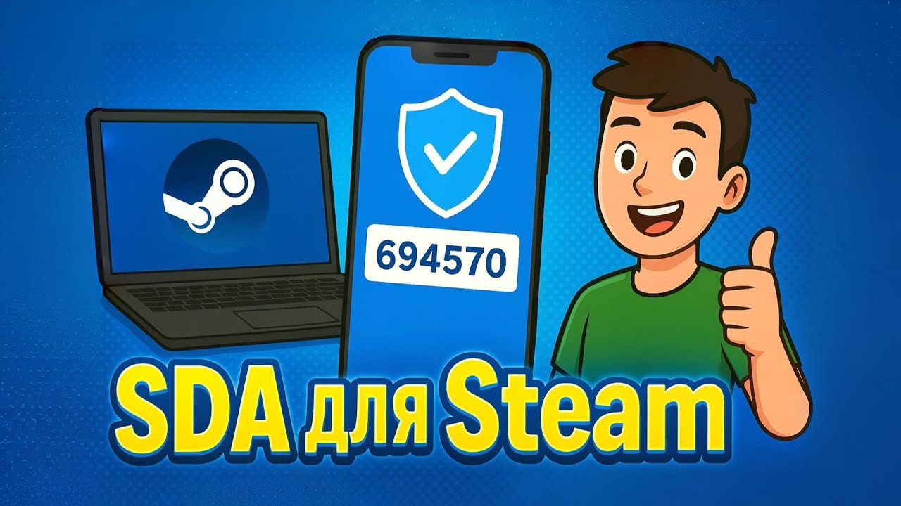 Steam Desktop Authenticator (SDA) 2025: установка, настройка 2FA смотреть онлайн