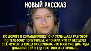 Читает УСТИНА / 🚨 Она услышала в поезде чужой разговор… и раскрыла тайну мужа!