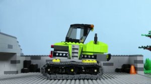 LEGO Экспериментальный трактор!  Лего видео детям
