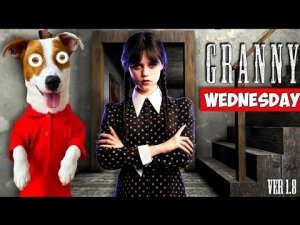 Гренни это Уэнздей (Wednesday) ► Побег через дверь + Смешные моменты