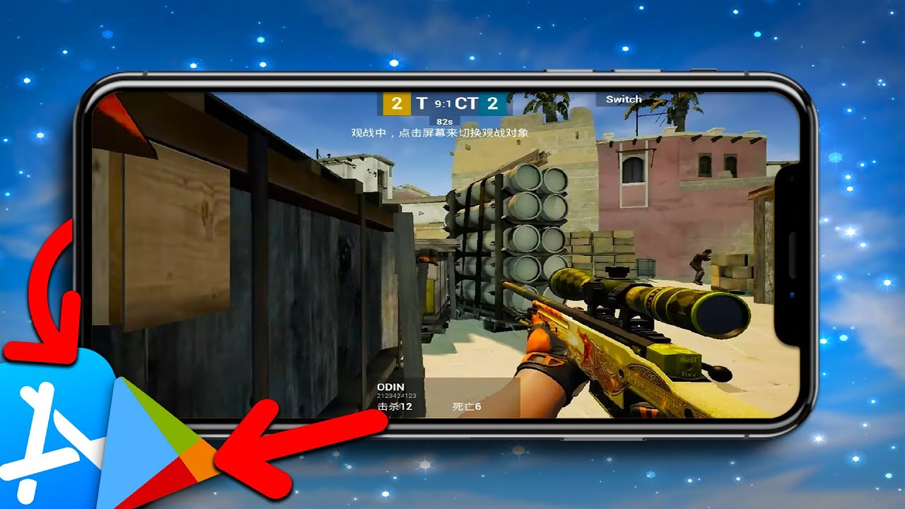 ДОЖДАЛИСЬ?! КС ГО НА ТЕЛЕФОН ВЫШЛА! CS GO MOBILE НА АНДРОИД И IOS смотреть онлайн