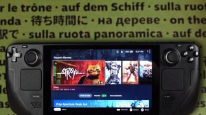 Я купил Steam Deck, чтобы играть в игры, не так ли?