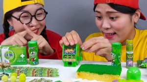 Десерт Green Food Мукбанг ДОНА DONA