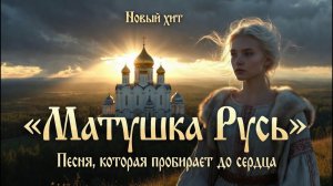 МАТУШКА РУСЬ — Песня, которая пробирает до сердца | Новый русский хит 2026