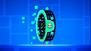 Я случайно создал новый режим игры в Geometry Dash...