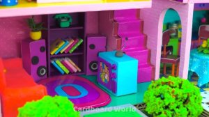 Домик из картона своими рука🙌DIY поделки для детей💕
