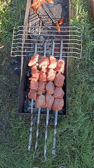 Шашлындос на дачи