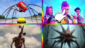 Маквин против Монстров Сиреноголовый и Демоны Kpop 🏎️👹