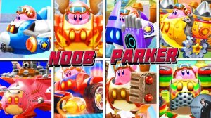 Kirby Planet Robobot - Все Формы Механических Робото Костюмов