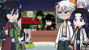 Hashira React To Giyuu’s Mission, Kny, No Ships, Credit: Yolo.1 Перезапуск