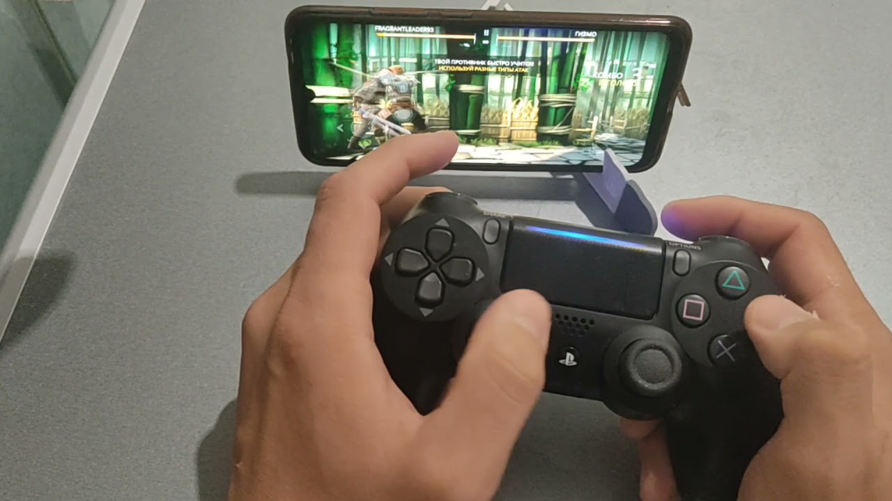 КАК ПОДКЛЮЧИТЬ ДЖОСТИК PS4 К СМАРТФОНУ/ ТЕЛЕФОНУ. как подключить ДЖОСТИК к телефону через Bluetooth смотреть онлайн