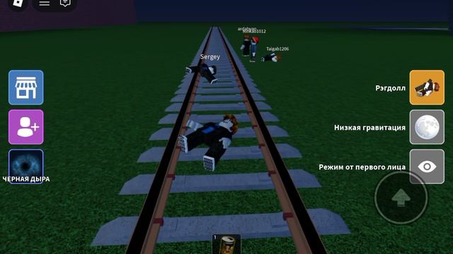 Рэгдолл перерождения с Сергеем в Roblox