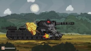 Клип про Чёрного ретте HomeAnimations- мультики про танки