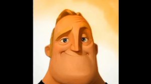 Mr incredible becoming happy template (free to use)