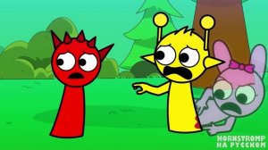 СЕРЫЙ ИГНОРИТ ВСЕХ 24 ЧАСА! Incredibox Sprunki анимации_5