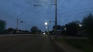 Рубцовск. Пр-кт Ленина вечером. 😊