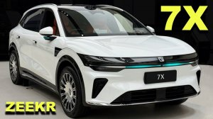 ZEEKR 7X 2026 года: подробный обзор премиального электрического кроссовера мощностью 785 л.с.