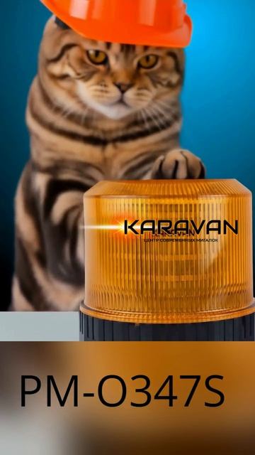 PM-O347S KARAVAN Проблесковый маячок 10-110в