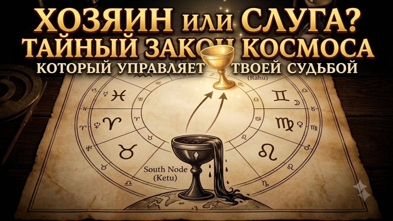 Хозяин или Слуга? Тайный закон космоса, который управляет твоей судьбой