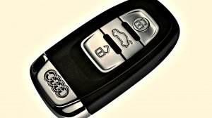 Как заменить батарейку в автомобильном ключе AUDI А3, А4, А5, А6, А7, A8, Q7, Q5, Q3