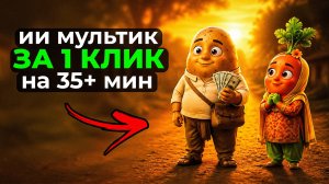 Как делать ДЛИННЫЕ ИИ МУЛЬТИКИ в нейросети за 1 клик? (пошагово)