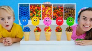 ЗАБРАЛ ВСЕ КОНФЕТЫ?! 🍬 Крис против автомата со сладостями