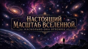 Настоящий масштаб Вселенной! Насколько она ОГРОМНА?