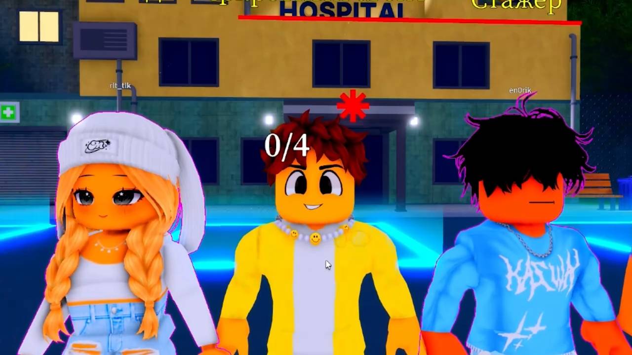 ПРЕДАТЕЛЬ СРЕДИ НАС в Animal Hospital в Roblox! смотреть онлайн