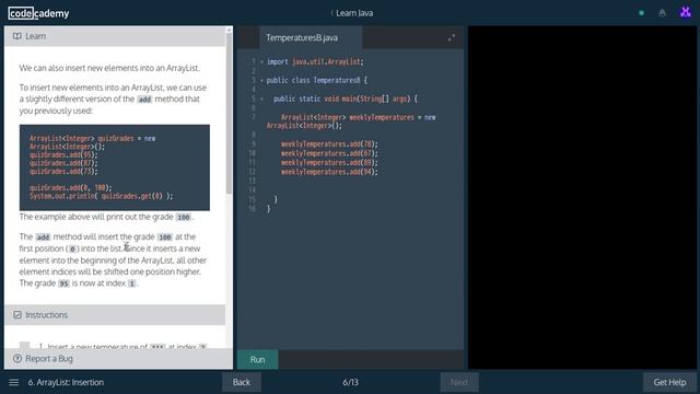 Java. Урок 15. Структуры данных ArrayList, HashMap на codeacademy смотреть онлайн