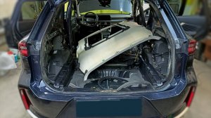 Снятие потолка Exeed TXL